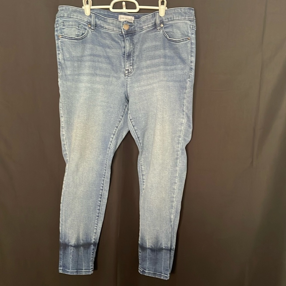 Lane Bryant Light Blue Skinny Jeans